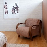 Hyde Park Home Cortland Upholstered Accent Chair