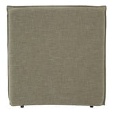 Hyde Park Home Diablo Bedhead with Linen-Look Slipcover