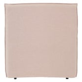 Hyde Park Home Diablo Bedhead with Linen-Look Slipcover