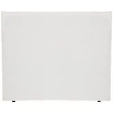 Hyde Park Home Diablo Bedhead with Linen-Look Slipcover