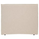 Hyde Park Home Diablo Bedhead with Linen-Look Slipcover