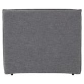 Hyde Park Home Diablo Bedhead with Linen-Look Slipcover