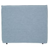 Hyde Park Home Diablo Bedhead with Linen-Look Slipcover