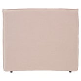 Hyde Park Home Diablo Bedhead with Linen-Look Slipcover