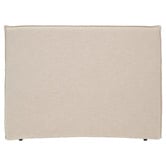 Hyde Park Home Diablo Bedhead with Linen-Look Slipcover