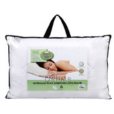 Aldrin Home Australian Wool Surround Latex Pillow