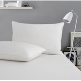 Dreamaker White Duck Feather Standard Pillows