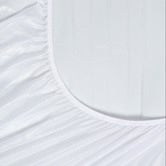 Aldrin Home White Quilted Cotton Electric Blanket