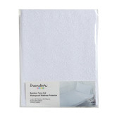 Dreamaker Bamboo-Blend Terry Waterproof Cot Mattress Protector