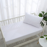 Dreamaker Bamboo-Blend Terry Waterproof Cot Mattress Protector