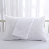 Aldrin Home Bamboo-Blend Terry Waterproof Cot Pillow Protectors