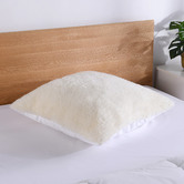Aldrin Home Annie Wool-Blend Euro Pillow Protector