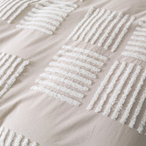 Aldrin Home Beige Salma 300TC Cotton Quilt Cover Set