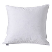Dreamaker White Goose Feather &amp; Down European Pillow