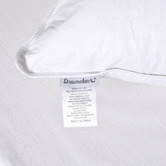 Aldrin Home White Goose Feather &amp; Down Pillow