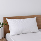 Aldrin Home White Goose Feather &amp; Down Pillow