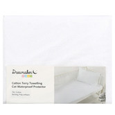 Dreamaker Towelling Waterproof Cotton Cot Pillow Protectors