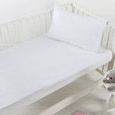Dreamaker Towelling Waterproof Cotton Cot Pillow Protectors