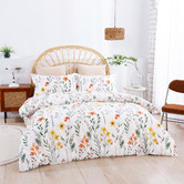 Aldrin Home Daisy Cotton Quilt Cover Set