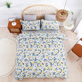 Aldrin Home Green Alice Cotton Quilt Cover Set