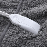Aldrin Home Tufted Cosy Fleece Heated Throw