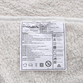 Aldrin Home Tufted Cosy Fleece Heated Throw