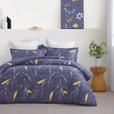 Aldrin Home Botanical Cotton Quilt Cover Set