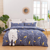 Aldrin Home Botanical Cotton Quilt Cover Set