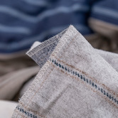 Aldrin Home Amalfi Stripe Cotton Quilt Cover Set