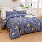 Aldrin Home Botanical Cotton Quilt Cover Set