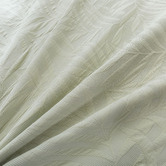 Aldrin Home Sage Leafy Jacquard Cotton Quilt Cover Set