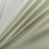 Aldrin Home Sage Leafy Jacquard Cotton Quilt Cover Set