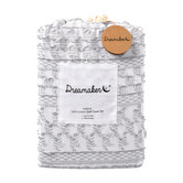 Aldrin Home Grey Indiana Eyelash Jacquard Quilt Cover Set