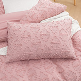 Aldrin Home Rose Lottie Eyelash Jacquard Quilt Cover Set