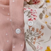 Aldrin Home Cottage Flowers Reversible Cotton Quilt Cover Set
