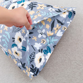 Dreamaker Grey Alice Cotton Quilt Cover Set