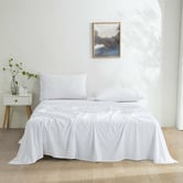 Aldrin Home Micro Flannel Knitted Velvet Sheet Set