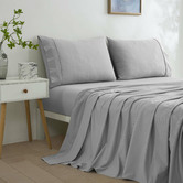 Aldrin Home Micro Flannel Knitted Velvet Sheet Set