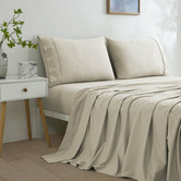 Aldrin Home Micro Flannel Knitted Velvet Sheet Set
