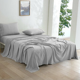 Aldrin Home Micro Flannel Knitted Velvet Sheet Set