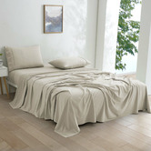 Aldrin Home Micro Flannel Knitted Velvet Sheet Set