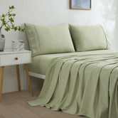 Aldrin Home Micro Flannel Knitted Velvet Sheet Set