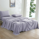 Aldrin Home Micro Flannel Knitted Velvet Sheet Set