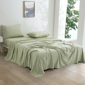 Aldrin Home Micro Flannel Knitted Velvet Sheet Set