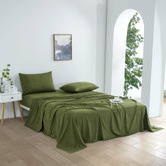 Aldrin Home Micro Flannel Knitted Velvet Sheet Set