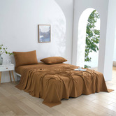 Aldrin Home Micro Flannel Knitted Velvet Sheet Set