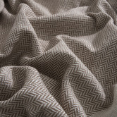Aldrin Home Natural Herringbone Cotton Quilt Cover Set