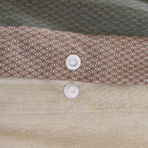 Aldrin Home Canyon Cotton Sateen Reversible Quilt Cover
