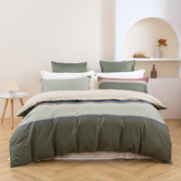 Aldrin Home Canyon Cotton Sateen Reversible Quilt Cover