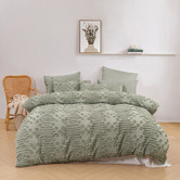 Aldrin Home Sage Fletcher Quilt Cover Set